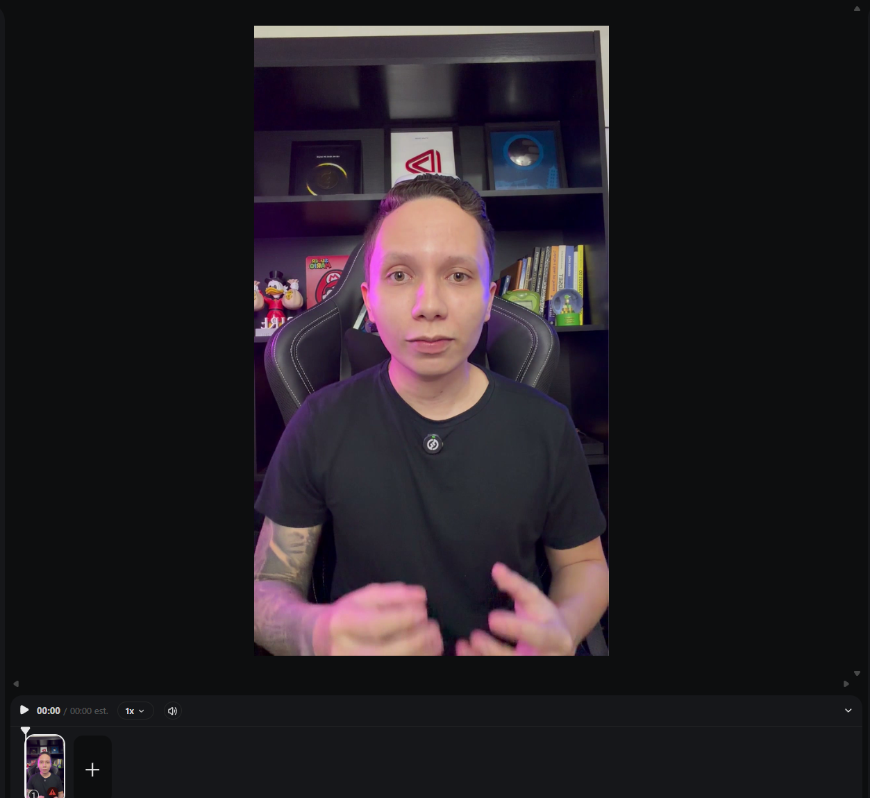 Clone de IA no editor